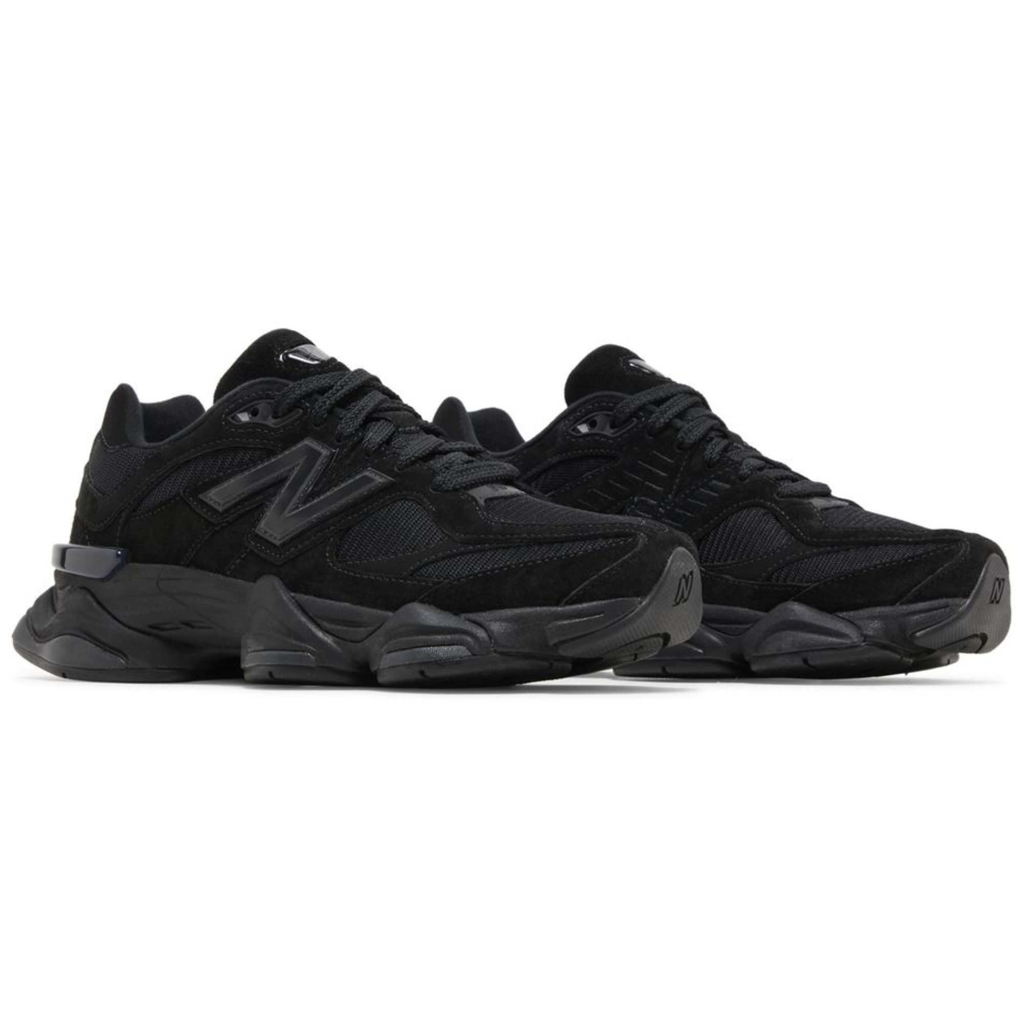 New Balance 9060 'Triple Black Suede'