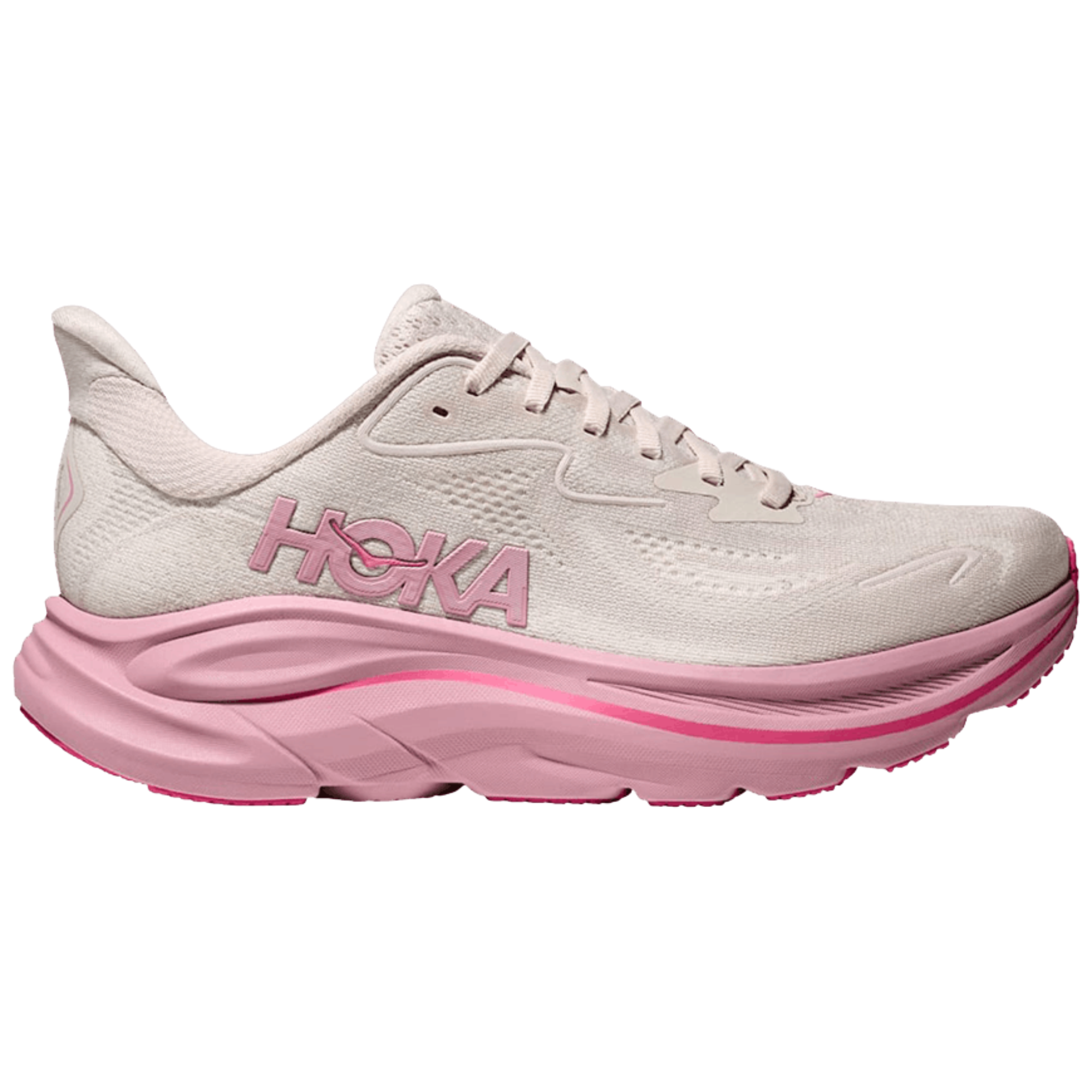 Hoka Wmns Clifton 10 Wide 'Rose Cream'